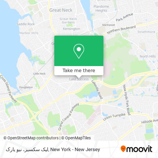 Mapa de لیک سکسیز، نیو یارک