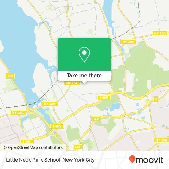 Mapa de Little Neck Park School