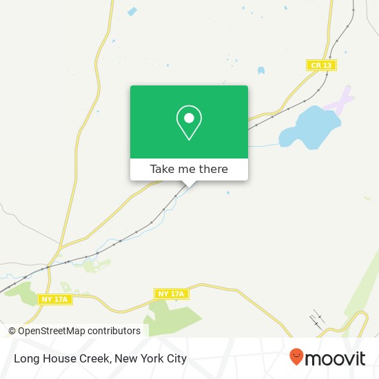 Mapa de Long House Creek