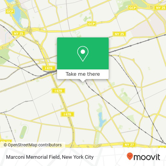 Mapa de Marconi Memorial Field