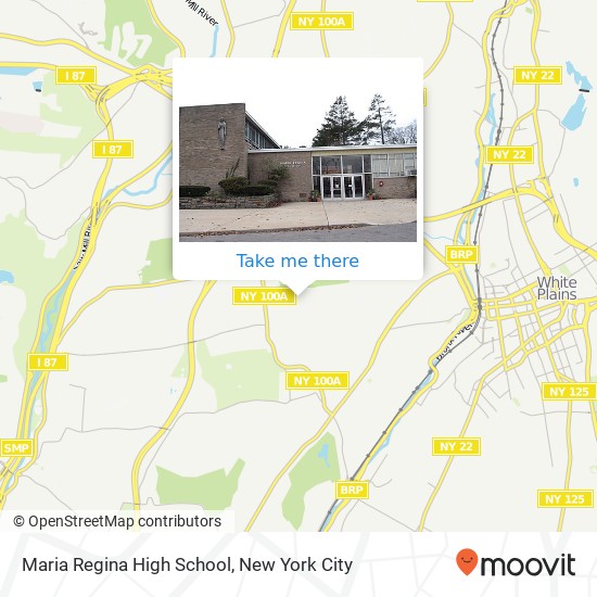 Mapa de Maria Regina High School