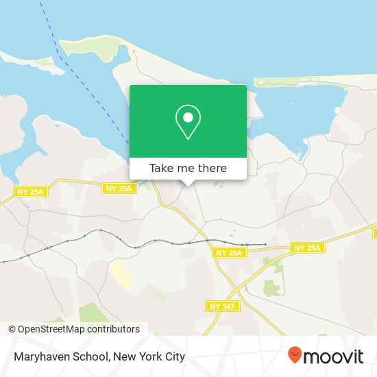 Maryhaven School map