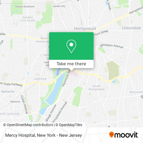 Mapa de Mercy Hospital