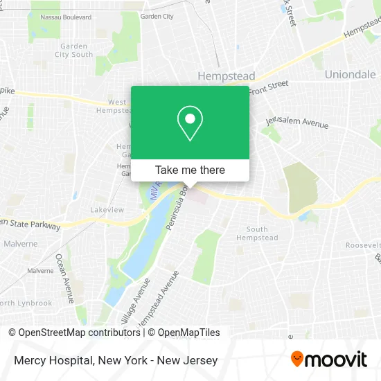 Mercy Hospital map