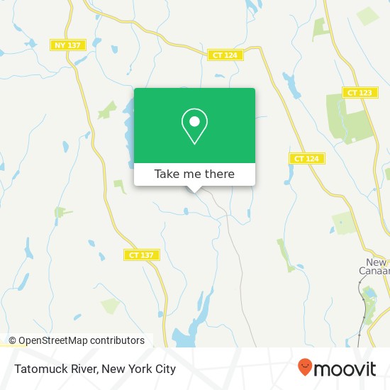 Mapa de Tatomuck River