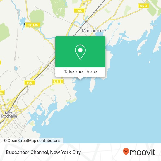 Mapa de Buccaneer Channel