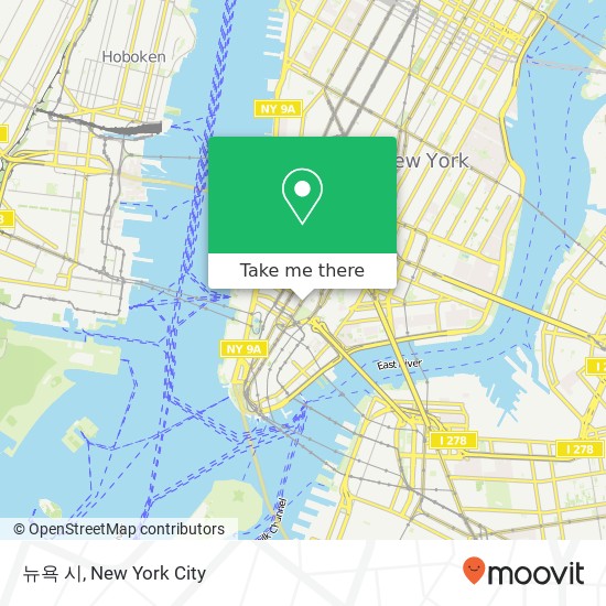 뉴욕 시 map
