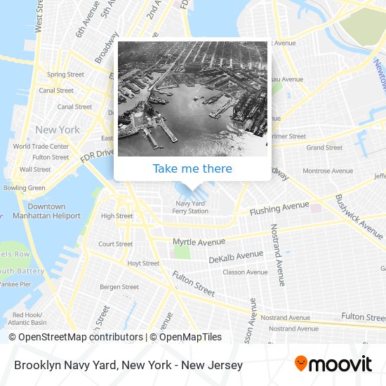 Brooklyn Navy Yard map