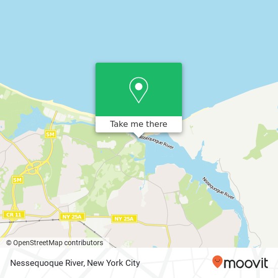 Nessequoque River map