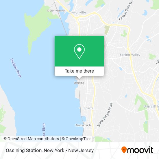 Mapa de Ossining Station