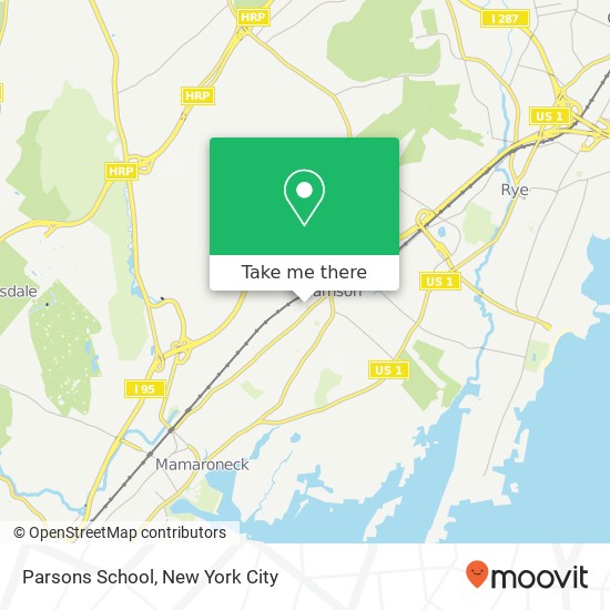 Parsons School map