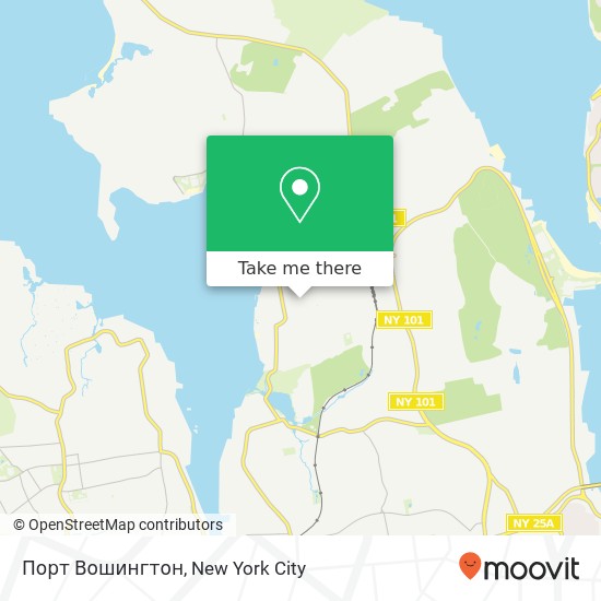 Mapa de Порт Вошингтон