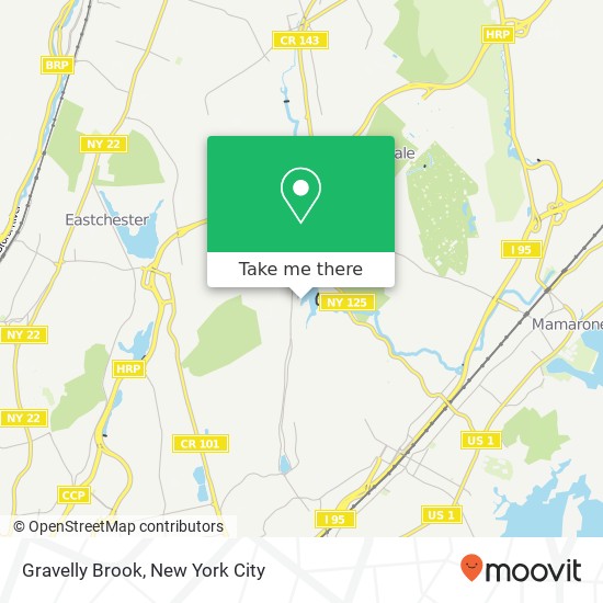 Mapa de Gravelly Brook