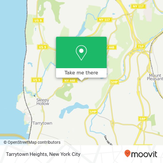 Tarrytown Heights map