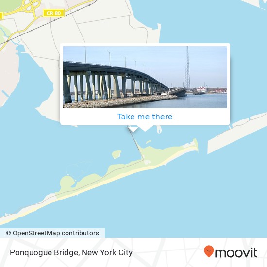 Ponquogue Bridge map