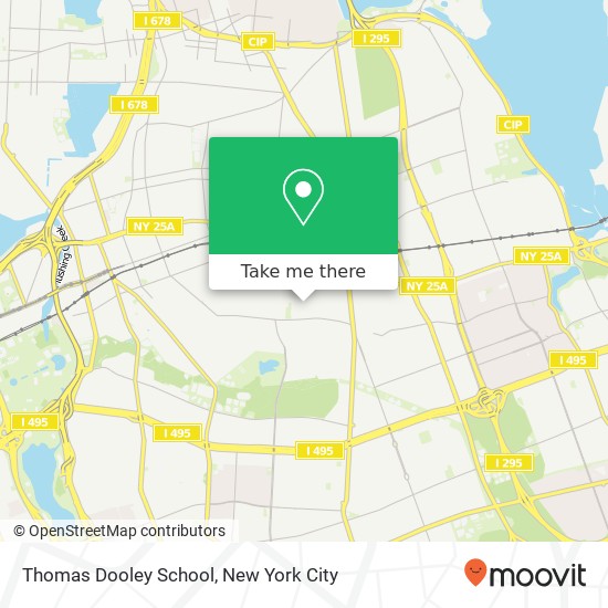 Mapa de Thomas Dooley School