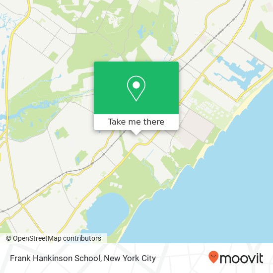 Frank Hankinson School map