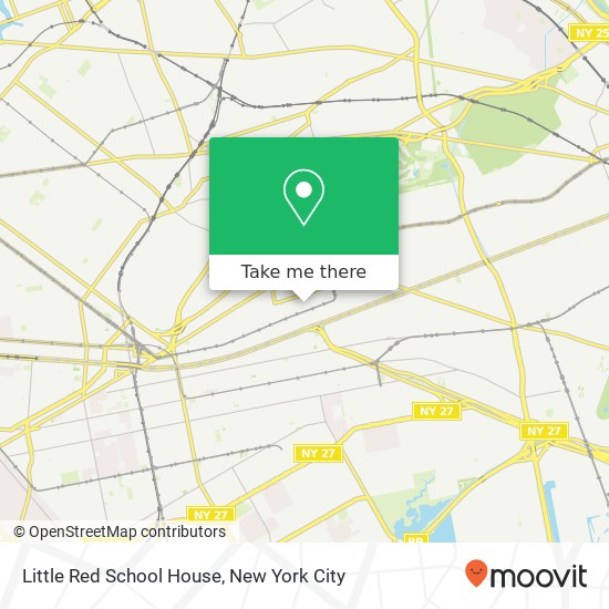 Little Red School House map