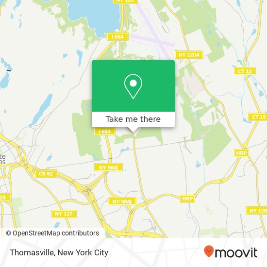 Mapa de Thomasville