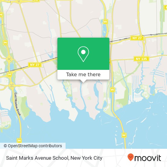 Mapa de Saint Marks Avenue School
