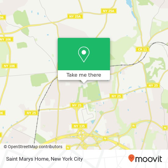 Saint Marys Home map