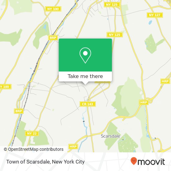 Mapa de Town of Scarsdale