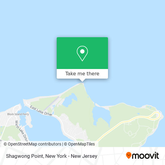 Shagwong Point map