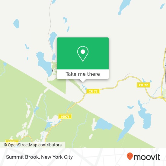 Summit Brook map