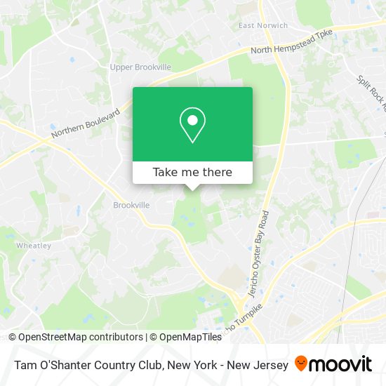 Tam O'Shanter Country Club map