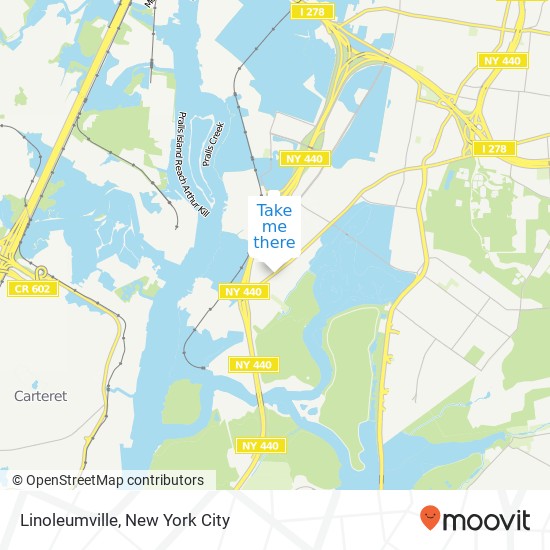 Linoleumville map
