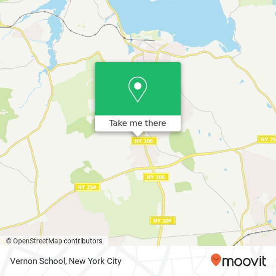 Mapa de Vernon School