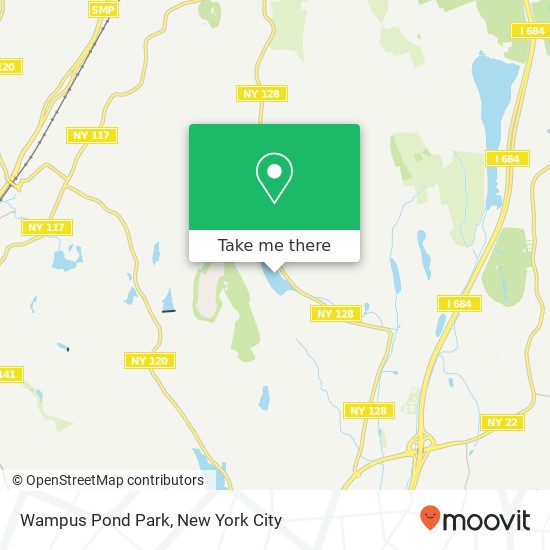 Mapa de Wampus Pond Park