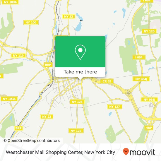 Westchester Mall Shopping Center map