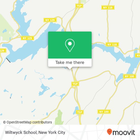 Wiltwyck School map