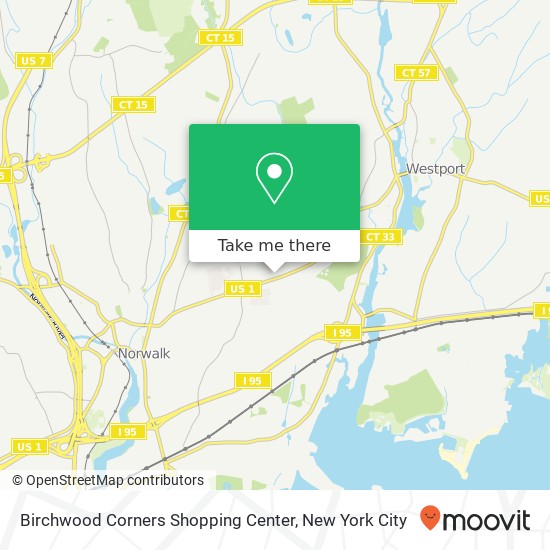 Mapa de Birchwood Corners Shopping Center