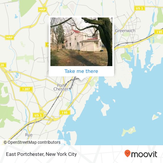 Mapa de East Portchester