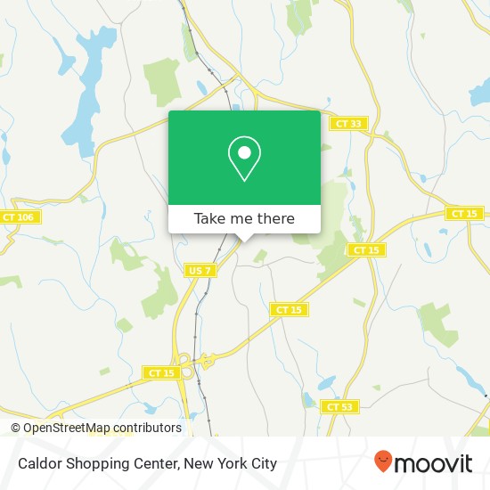 Caldor Shopping Center map