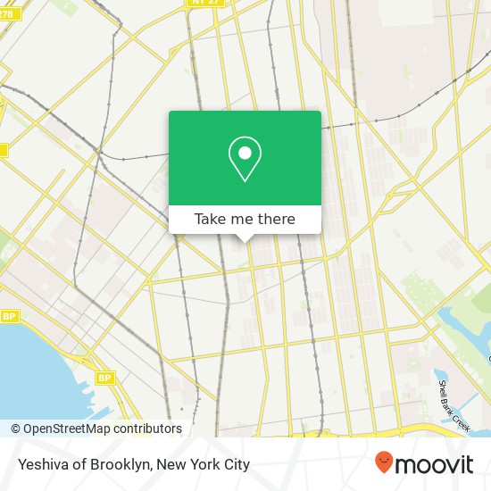 Mapa de Yeshiva of Brooklyn