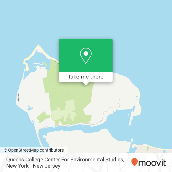 Queens College Center For Environmental Studies map