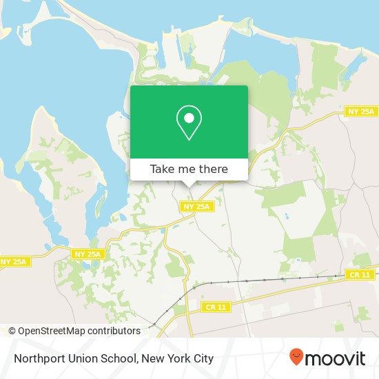 Northport Union School map