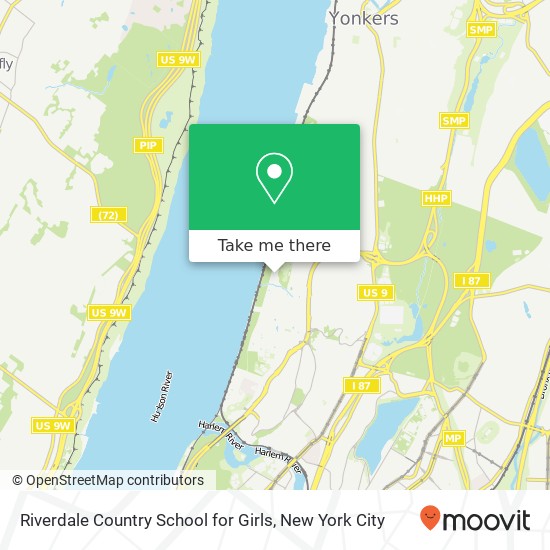 Riverdale Country School for Girls map