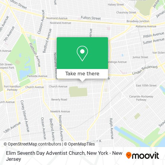 Elim Seventh Day Adventist Church map