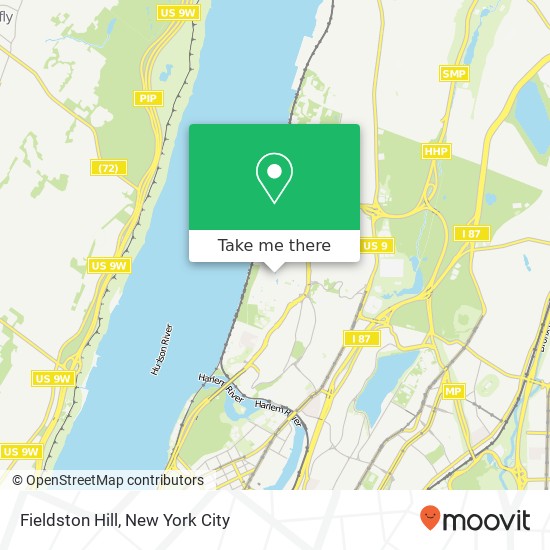 Fieldston Hill map