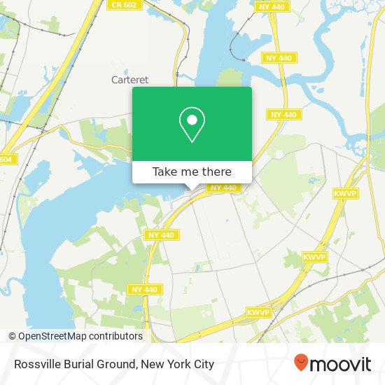Rossville Burial Ground map