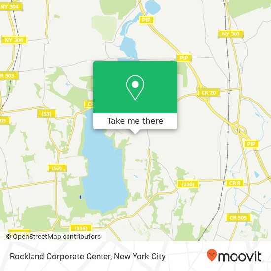 Rockland Corporate Center map