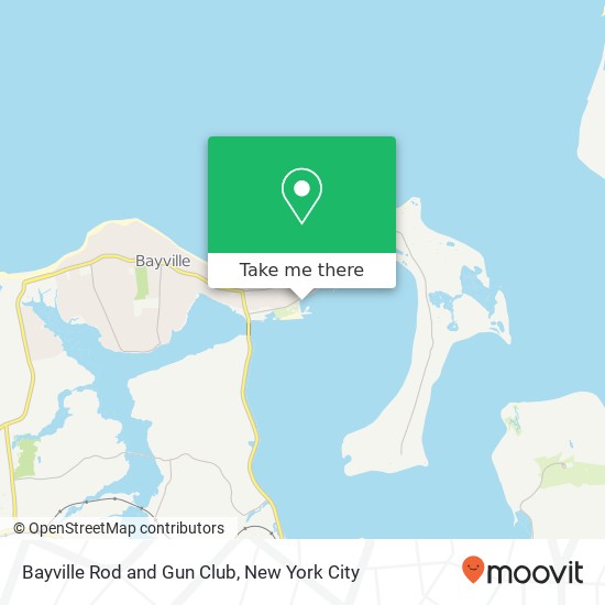 Mapa de Bayville Rod and Gun Club