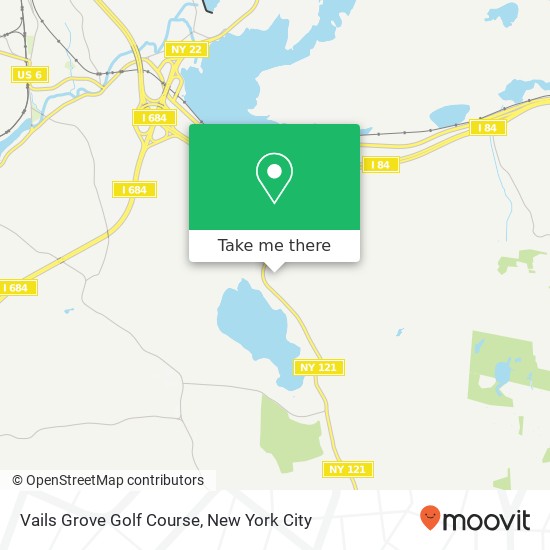 Vails Grove Golf Course map