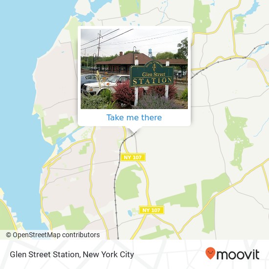 Mapa de Glen Street Station