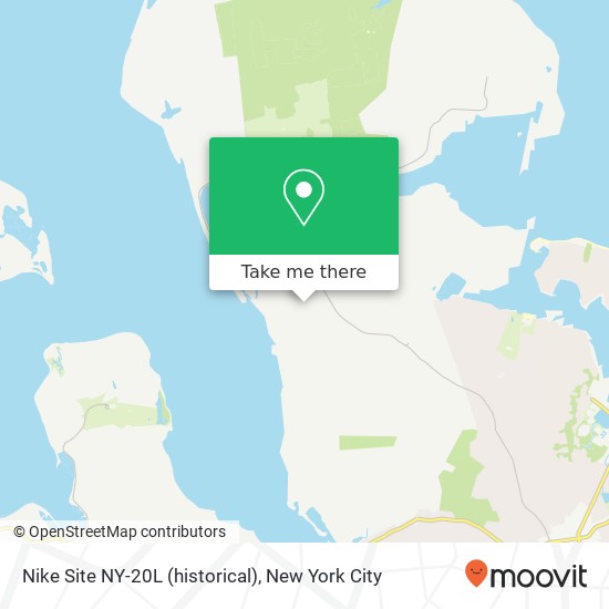 Nike Site NY-20L (historical) map