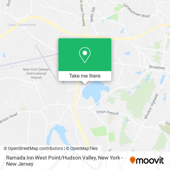 Ramada Inn West Point / Hudson Valley map